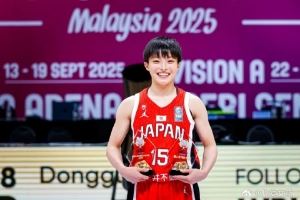 揭秘U16女篮亚洲杯新科MVP竹内美耶:身高1米61 视河村勇辉为偶像